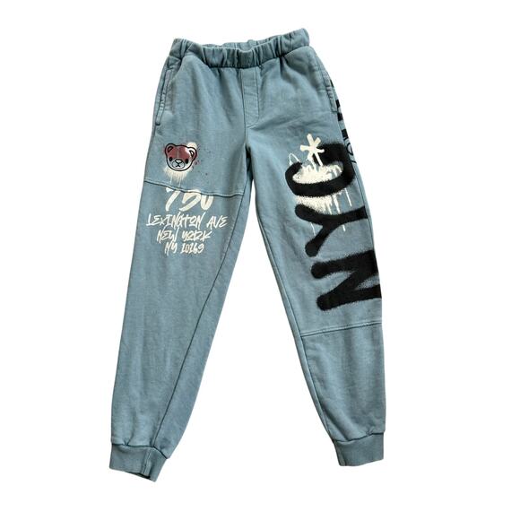 Zara Kids Blue Sweatpants Size 11/12 - Picture 1 of 8